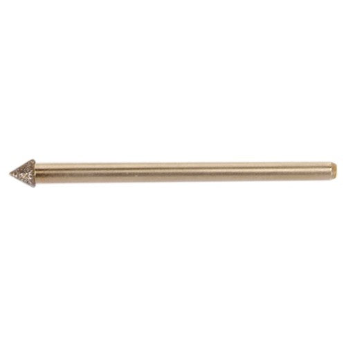 5/32″ 11/64″ - Electroplated CBN Mandrel-100 Grit-60 Included Angle - Industrial Tool & Supply