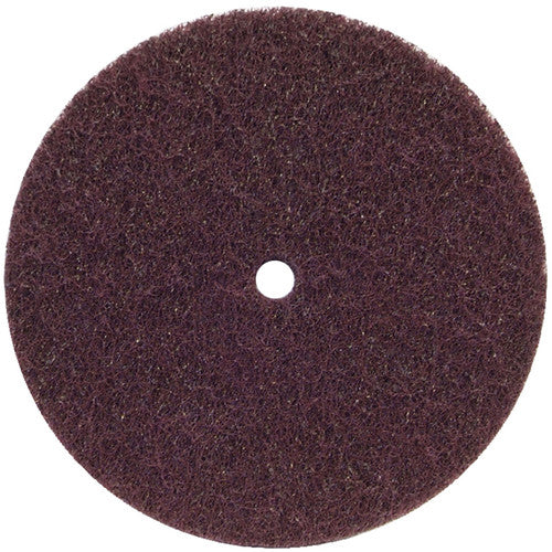 6 × 1/2″ Bear-Tex High Strength Non-Woven Arbor Hole Disc Aluminum Oxide Medium Grit - Industrial Tool & Supply