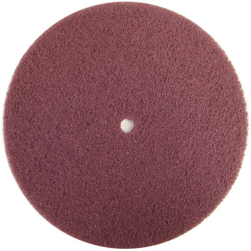 8 × 1/2″ Bear-Tex High Strength Non-Woven Arbor Hole Disc Aluminum Oxide Medium Grit - Industrial Tool & Supply