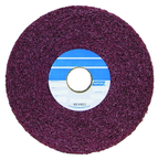 8 x 2 x 3" - Medium Grit - 5AM - Aluminum Oxide - Bear-Tex Convolute Non-Woven Wheel - Industrial Tool & Supply