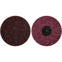 4″ STE VS Non Woven Quick Change Disc Type TR/III 120 Grit Medium Aluminum Oxide - Industrial Tool & Supply