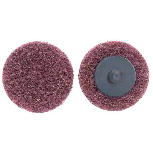 3″ Bear Tex Non Woven Quick Change Disc Type TR/III Medium Grit Aluminum Oxide - Industrial Tool & Supply