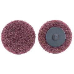 3″ Bear Tex Non Woven Quick Change Disc Type TR/III Medium Grit Aluminum Oxide - Industrial Tool & Supply
