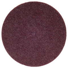 8″ Bear-Tex Rapid Prep Non-Woven Hook & Loop Disc Aluminum Oxide Medium Grit - Industrial Tool & Supply