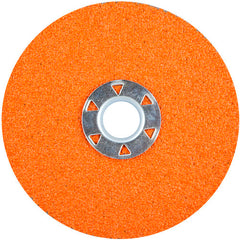 ‎4-1/2″ × 1/4″ × 5/8″-11 SG Blaze F980 Fiber Disc 24 Grit Ceramic Alumina - Industrial Tool & Supply