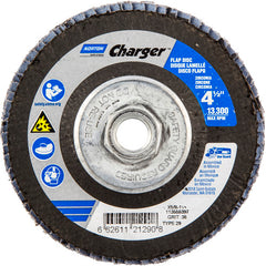 ‎4-1/2″ × 1/4″ × 5/8″ Charger R822 Flap Disc Type 29 Conical 36 Grit - Industrial Tool & Supply