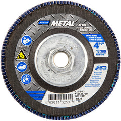 ‎4-1/2″ × 5/8″-11 80 Grit Type 29 Flap Disc - Industrial Tool & Supply