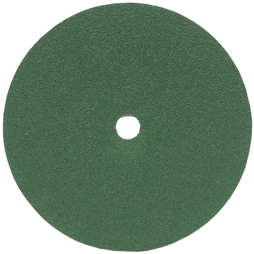7″ × 1/4″ × 7/8″ GreenLyte Plus SG F986 Fiber Disc 50 Grit Ceramic Alumina - Industrial Tool & Supply