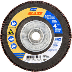 ‎4-1/2″ × 1/4″ × 5/8″ SG Blaze R980P Flap Disc Type 29 Conical 80 Grit - Industrial Tool & Supply