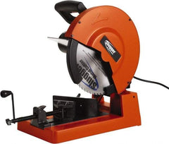 Fein - 14" Blade Diam, 1" Arbor Hole, Straight Chop & Cutoff Saw - 1,300 RPM, 120 Volts, 1 Phase - Industrial Tool & Supply