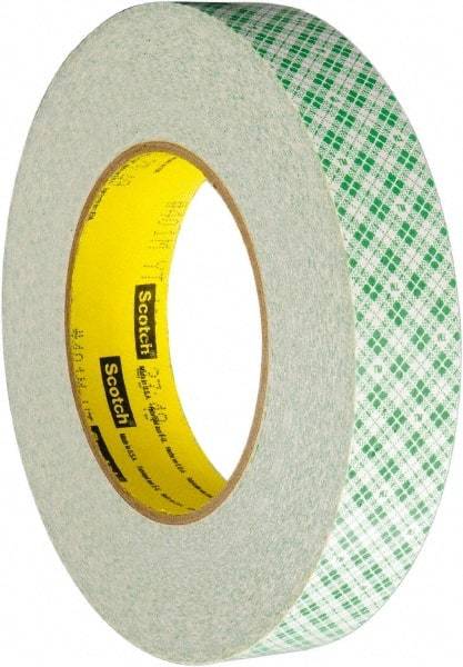 3M - 2" x 36 Yd Rubber Adhesive Double Sided Tape - 9 mil Thick, Paper Liner, Series 401M - Industrial Tool & Supply
