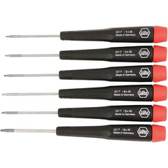 Wiha - 6 Piece Pentalobe Screwdriver Set - Industrial Tool & Supply