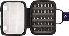 Irwin - 31 Piece, 1/4" Drive Screwdriver Bit Set - #1 to #3 Phillips, 0.05 to 1/4" Hex, 1.27 to 10mm Hex, T15 to T30 Torx, #1 to #3 Square Recess - Industrial Tool & Supply
