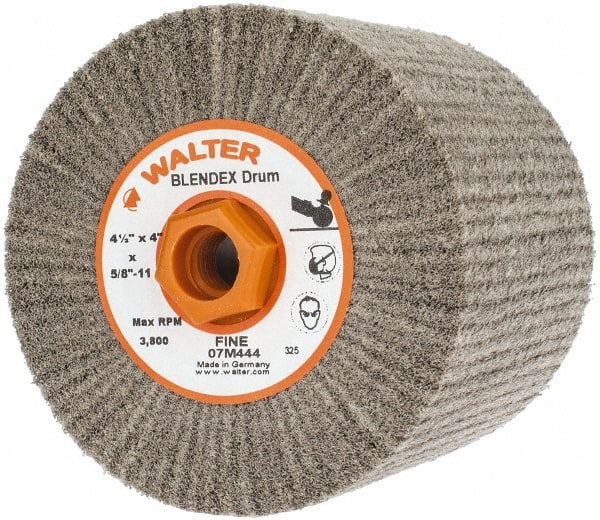 WALTER Surface Technologies - 4-1/2 x 4" Unmounted Flap Wheel - Industrial Tool & Supply