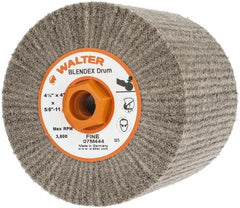 WALTER Surface Technologies - 4-1/2 x 4" Unmounted Flap Wheel - Industrial Tool & Supply