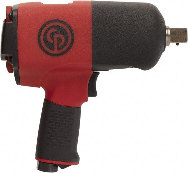 Chicago Pneumatic - 3/4" Drive, 6,500 RPM, 922 Ft/Lb Torque Impact Wrench/Ratchet - Pistol Grip Handle, 1,000 IPM, 38 CFM, 90 psi, 3/8" NPT Inlet - Industrial Tool & Supply