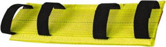 Lift-All - 12" Long x 4" Wide x 0.8" High x 51/64" Thick, Wear Pad - Fits up to 3" Web Sling Width - Industrial Tool & Supply