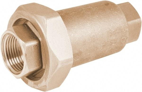 Legend Valve - 1 Thread, 150 psi WOG Rating, Brass Dual Check Backflow Preventer Valve - Lead-Free, Certified to A.S.S.E. 1024, Use with Residential/Commercial Water Systems - Industrial Tool & Supply