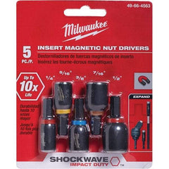Milwaukee Tool - Power & Impact Screwdriver Bit Sets Point Type: Hex Tool Type: Nut Driver - Industrial Tool & Supply
