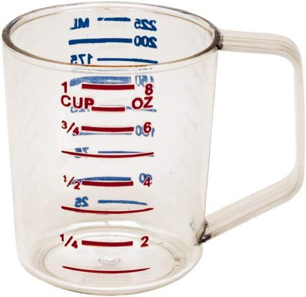 Rubbermaid - 0.25 Quart Polycarbonate Measuring Cup - 25 ml Graduation - Industrial Tool & Supply
