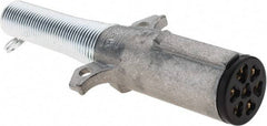 Value Collection - Automotive 7-Way Plug - 7 Pins, Fits All Vehicles - Industrial Tool & Supply