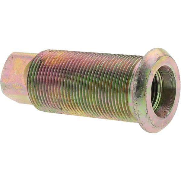 Value Collection - 3/4-16; 1-1/8-16 Dichromate Finish Capped Wheel Nut - Industrial Tool & Supply