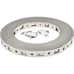 Value Collection - Hose Clamp Kits Contents: 50 Feet of Banding, 5 Splices - Industrial Tool & Supply