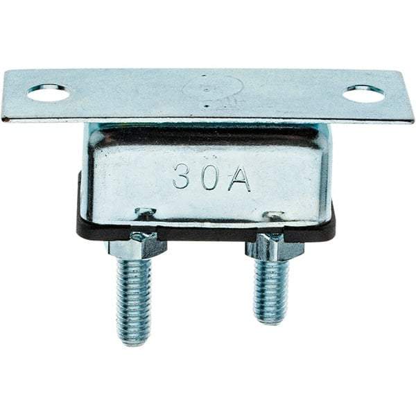 Value Collection - 30 Amp Automotive Stud Terminal Circuit Breaker - Bracket Mount - Industrial Tool & Supply