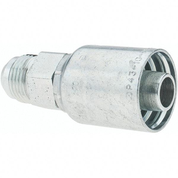 Parker - 5/8 Thread Hydraulic Hose Fitting - -10 Hose Size, 5/8" Hose Diam - Industrial Tool & Supply