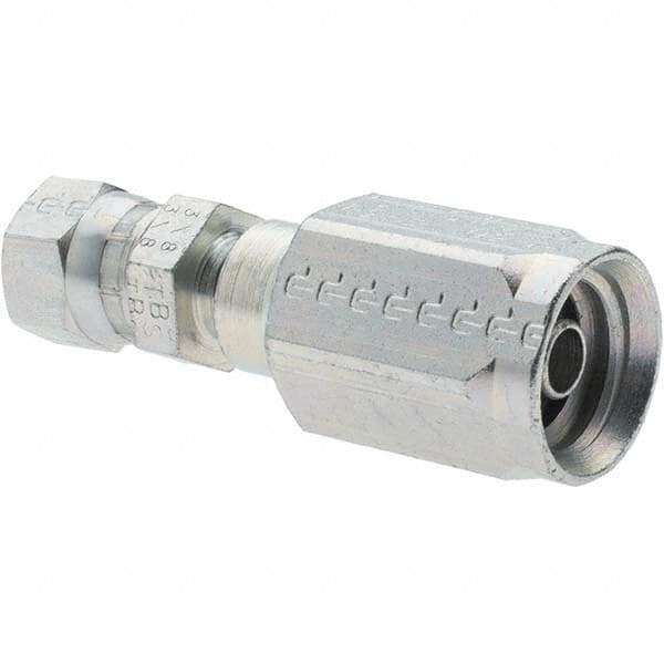 Parker - Female JIC Hydraulic Hose Female JIC 37° Swivel - -6 Hose Size, 3/8" Hose Diam - Industrial Tool & Supply