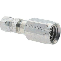 Parker - Female JIC Hydraulic Hose Female JIC 37° Swivel - -6 Hose Size, 3/8" Hose Diam - Industrial Tool & Supply