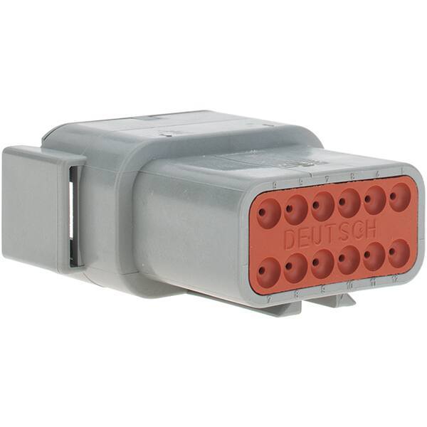 Value Collection - Automotive Terminal Parts - DTM Series Receptacle Connectors - Industrial Tool & Supply