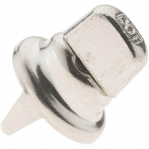 Value Collection - Automotive Canvas Fasteners - Single, 2 prong clinch - Industrial Tool & Supply