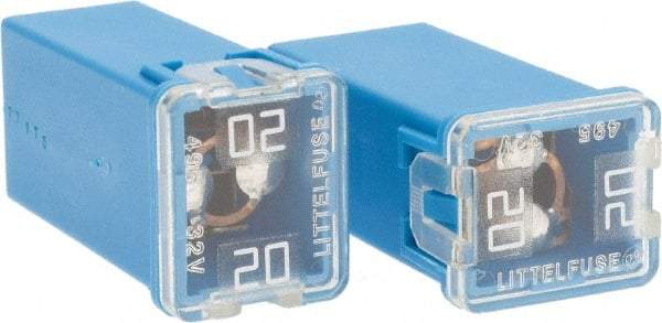 Value Collection - 32 VAC/VDC, 20 Amp, General Purpose Fuse - Plug-in Mount - Industrial Tool & Supply