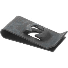 Value Collection - #10 to 24 Screw Size, 5/8" Long x 3/8" Wide, Speed Nuts - For Threaded Fasteners - Industrial Tool & Supply