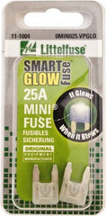 Value Collection - 25 Amp, Time Delay General Purpose Fuse - Plug-in Mount - Industrial Tool & Supply
