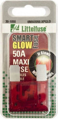 Value Collection - 50 Amp, Time Delay General Purpose Fuse - Plug-in Mount, 2.38" OAL - Industrial Tool & Supply