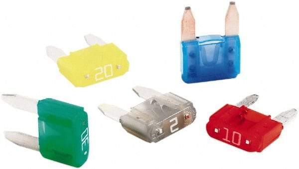 Value Collection - 5 Amp, 32 VDC, Automotive Fuse - 10.83" Long, Tan, Littlefuse MIN005 - Industrial Tool & Supply