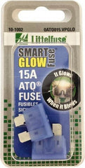 Value Collection - 15 Amp, Automotive Fuse - Blue, Littlefuse ATO015 - Industrial Tool & Supply