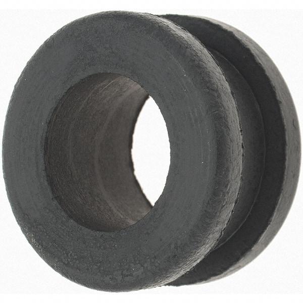 Value Collection - 1-1/8" OD, Grommet - Rubber, 29/32" Slot Diam x 5/16" Slot Width - Industrial Tool & Supply