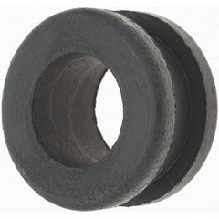Value Collection - 1-1/8" OD, Grommet - Rubber, 29/32" Slot Diam x 5/16" Slot Width - Industrial Tool & Supply