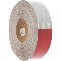 Value Collection - DOT Conspicuity Tape Color: Red and White Width (Inch): 2 - Industrial Tool & Supply