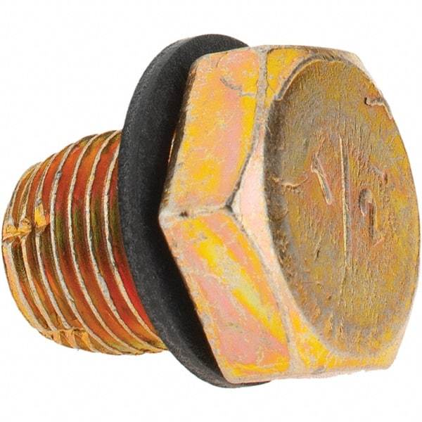 Value Collection - Oversized Oil Drain Plug - 1/2" Thread - Industrial Tool & Supply