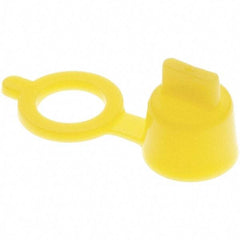 Value Collection - Grease Fitting Cap - Yellow - Industrial Tool & Supply