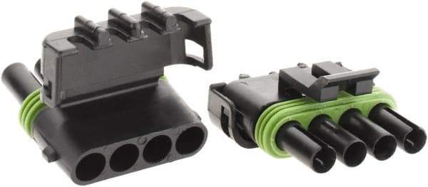 Value Collection - Automotive Terminal Parts - Weather Pack Connector Shells - Industrial Tool & Supply