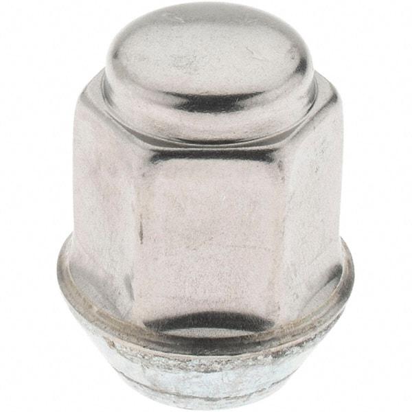 Value Collection - M12-1.5 Wheel Nut - 19mm Hex, 30mm Overall Length - Industrial Tool & Supply