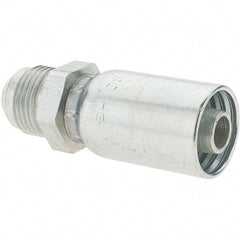 Parker - 7/8-14 Male SAE(JIC) Steel Hydraulic Hose Male SAE 37° JIC Rigid Fitting - -8 Hose Size, 1/2" Hose Diam - Industrial Tool & Supply