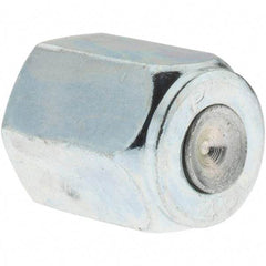 Parker - Metal Flareless Bite Tube 1/4" OD Cap - Industrial Tool & Supply