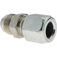 Parker - Metal Flareless Bite Tube 1/2" OD Union - Industrial Tool & Supply