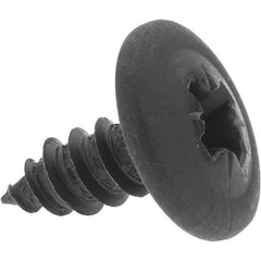 Made in USA - M4.2 Round Head Phillips Pozidriv Sheet Metal Screw - 10" Long - Industrial Tool & Supply
